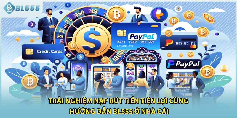 Trải nghiệm nạp rút tiền tiện lợi cùng hướng dẫn BL555 ở nhà cái